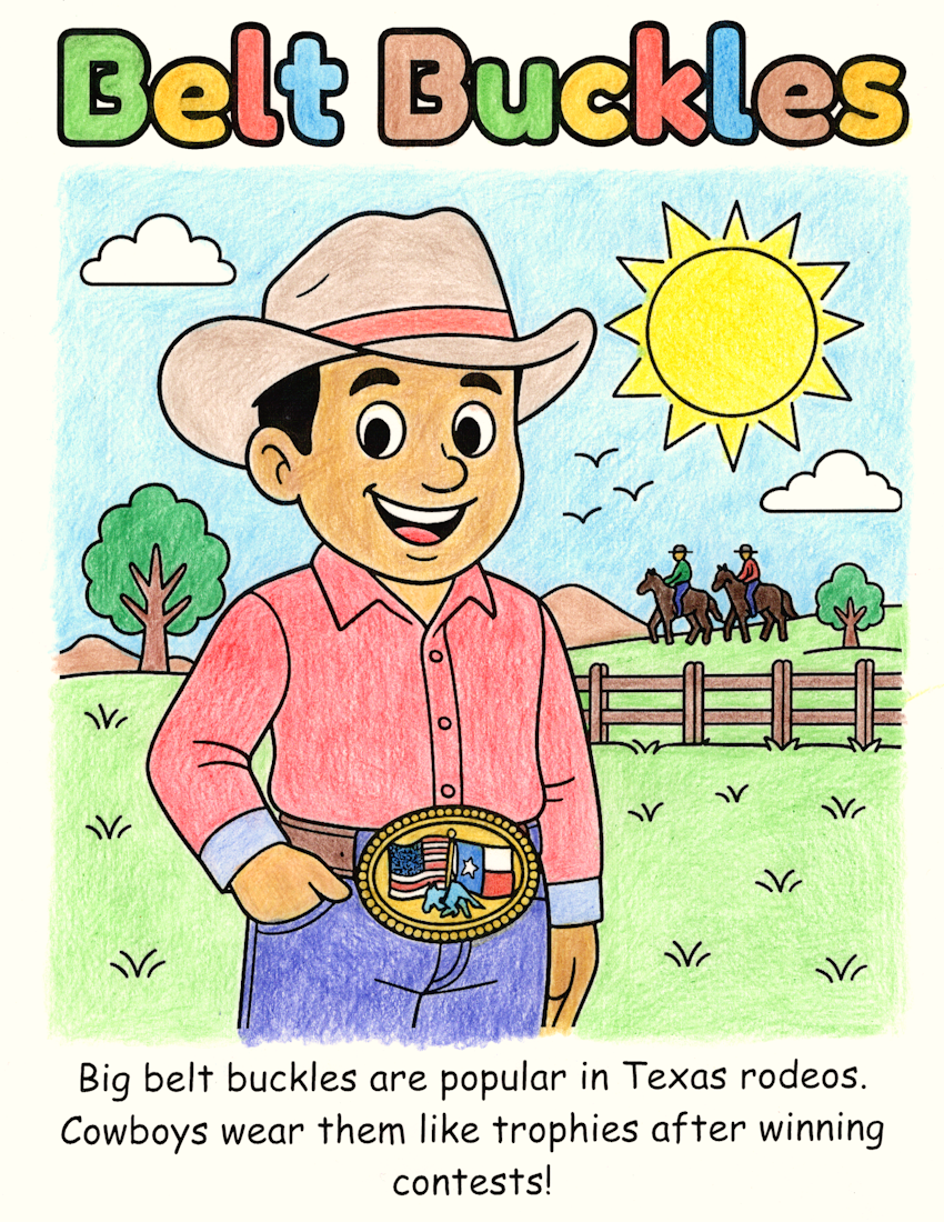 Texas Belt Buckets
